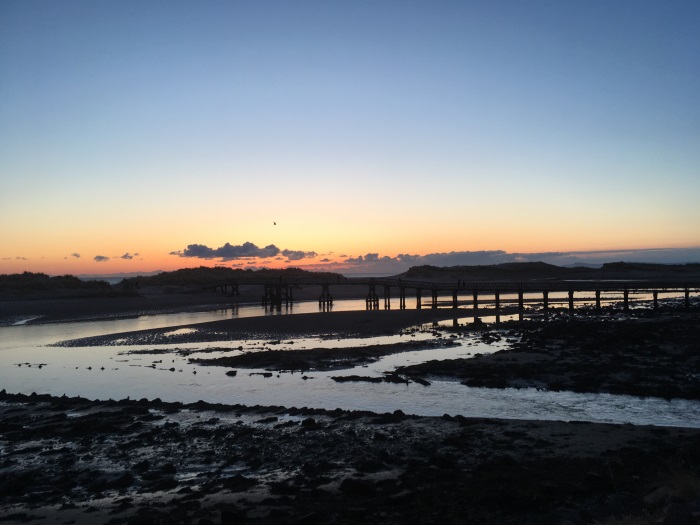 East Beach Bridge, Lossiemouth, Moray