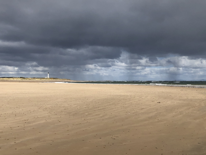 Miles of sand, West Beach, Lossiemouth